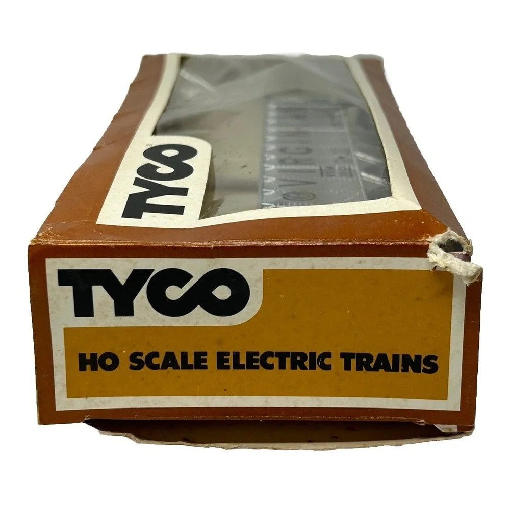 TYCO HO Virginian 4 Bay Hopper Car 344C Model Freight Train‎ Car With Box